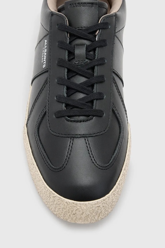 Scarpe AllSaints sneakers in pelle Jaimee Leather Low Top M001FB.BLK nero