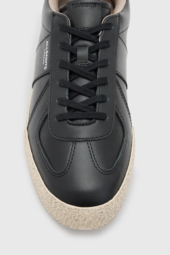 Scarpe AllSaints sneakers in pelle Jaimee Leather Low Top M001FB.BLK nero