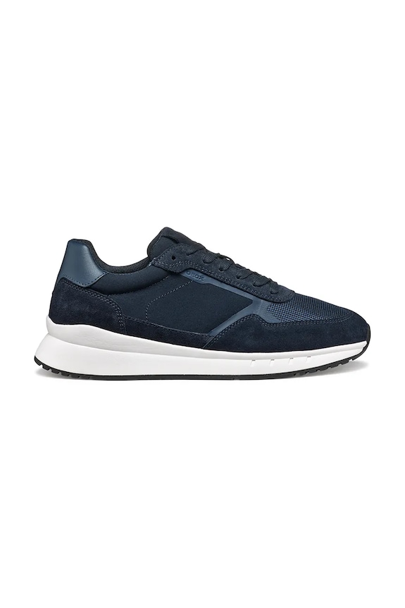 Sneakers boty Geox U BRANTHON textilní námořnická modř U55LCA.02211.C4002