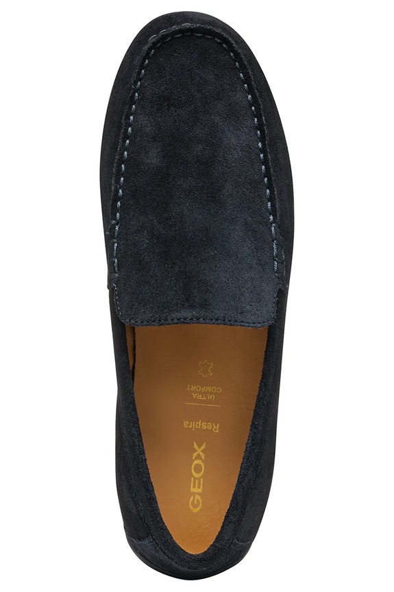 Geox velúr mokaszin U SPHERICA EC16 U55HYA.00022.C4021 sötétkék