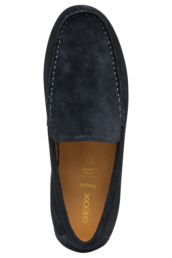 Geox velúr mokaszin U SPHERICA EC16 U55HYA.00022.C4021 sötétkék