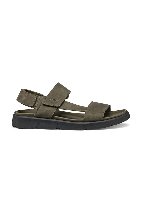 Geox sandały nubukowe U XAND 2S zielony U15BGB.00032.C3009