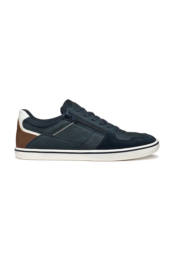 Sneakers boty Geox U ELVER textilní námořnická modř U45BCA.000EK.CF46G