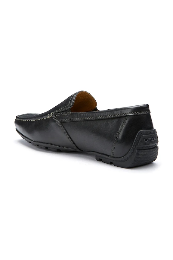 Geox mokasyny skórzane UOMO MONER czarny U1144V.00039.C9999