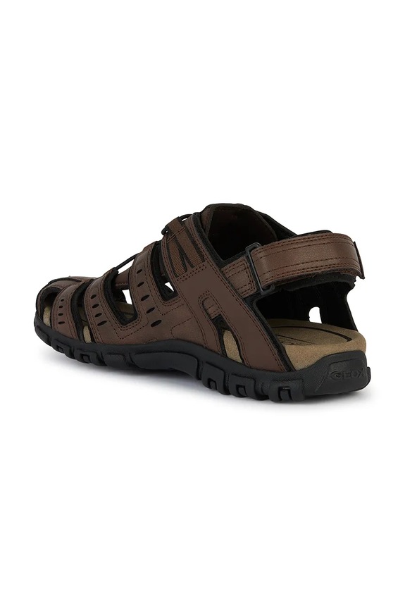 Geox sandały UOMO SANDAL STRADA brązowy U4524C.000ME.C6006