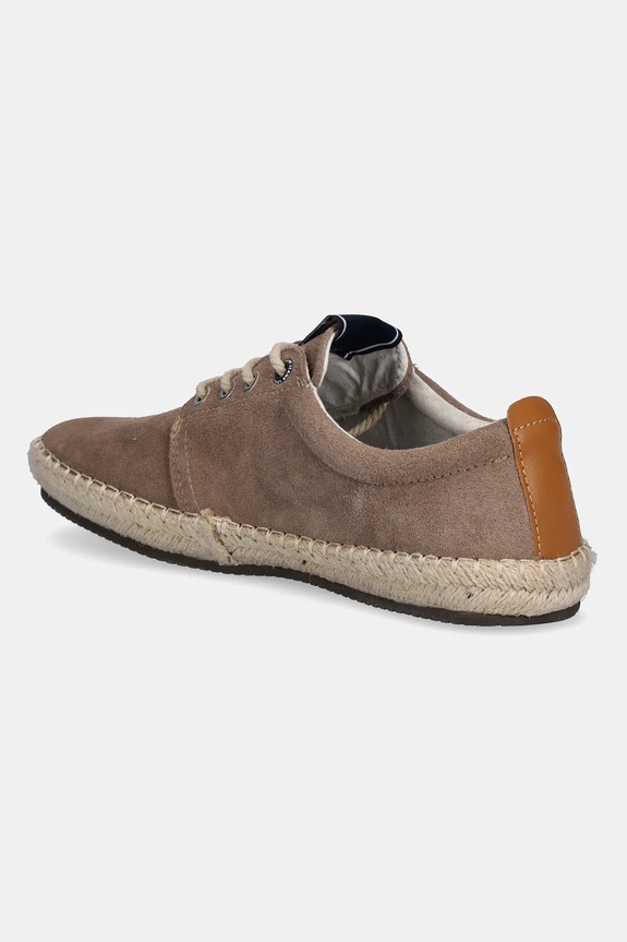 Obuwie Pepe Jeans espadryle zamszowe TOURIST WEST PMS10336 zielony