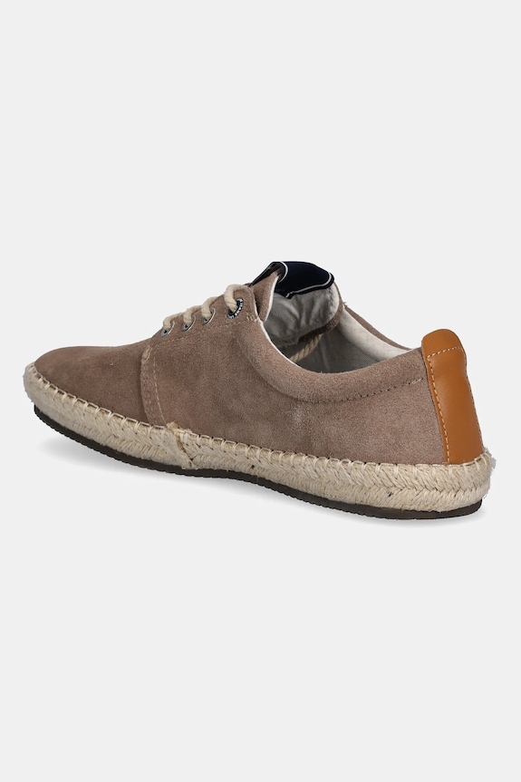 Obuwie Pepe Jeans espadryle zamszowe TOURIST WEST PMS10336 zielony