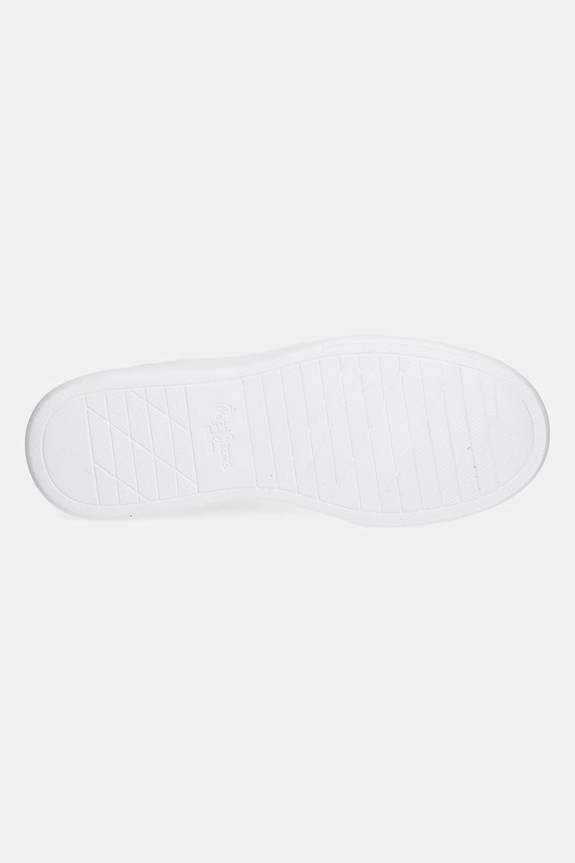 Pepe Jeans sneakers din piele EATON ONE M PMS00044 alb