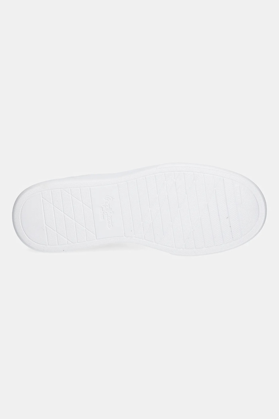 Pepe Jeans sneakers din piele EATON ONE M PMS00044 alb