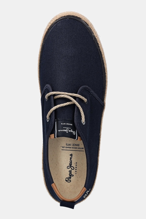 Pepe Jeans espadryle PORT TOURISTS granatowy PMS10332