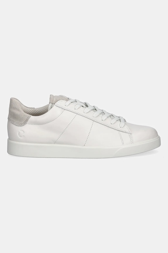 Ecco sneakersy skórzane Street Lite Sneaker Lea 521304.58336 biały SS26
