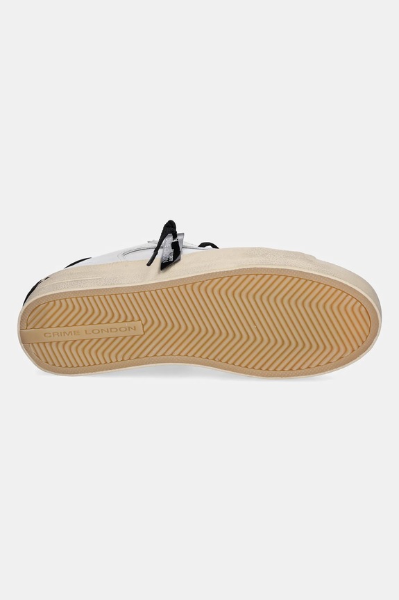 Crime London sneakers in pelle SK8 DELUXE 17100PP6 bianco