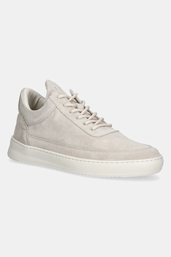 Tenisice Filling Pieces Low Top Suede Organic brušena koža bež 10122792203