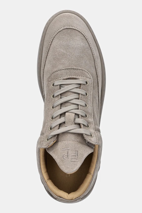 Filling Pieces sneakers in camoscio Low Top Suede beige 10122792205