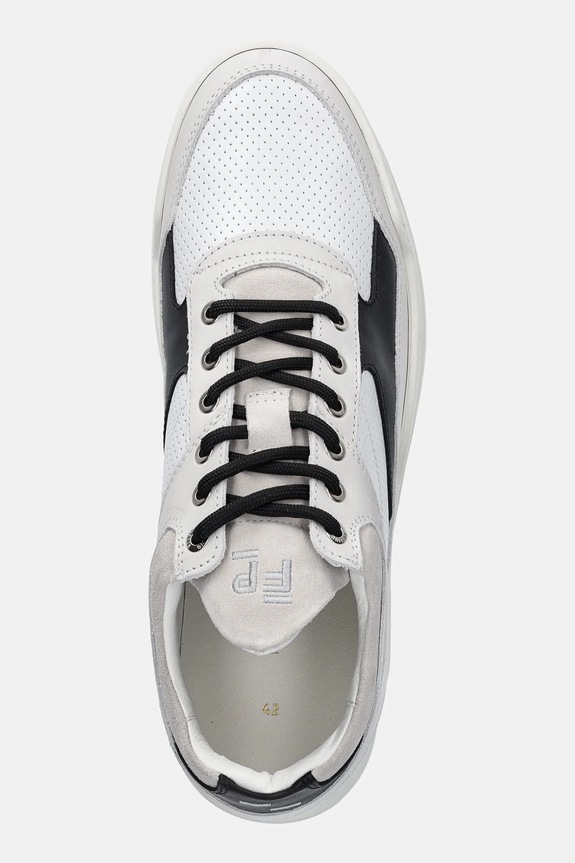 Kožne tenisice Filling Pieces Low Top Ghost Paneled bijela 25298802024
