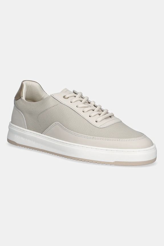 Filling Pieces sneakersy skórzane Mondo Tech Crumbs Planet friendly beżowy 46755001890