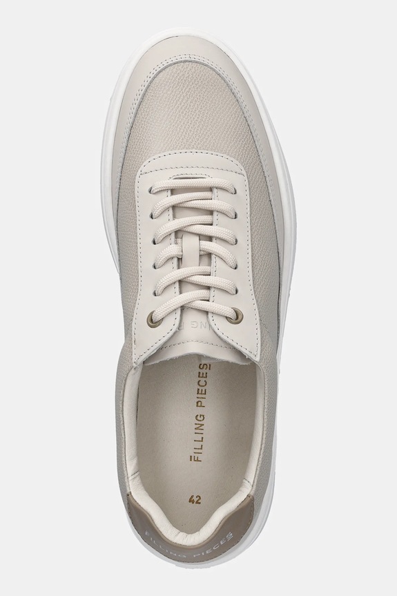Filling Pieces sneakersy skórzane Mondo Tech Crumbs beżowy 46755001890