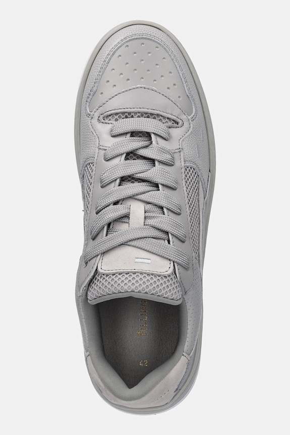 Filling Pieces sneakersy skórzane Cruiser Crumbs szary 64427541002