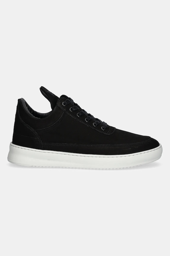 Filling Pieces sneakersy nubukowe Low Top Ripple Nubuck 25122841861 czarny SS25
