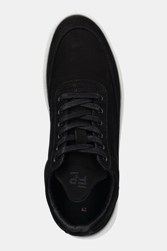 Filling Pieces sneakersy nubukowe Low Top Ripple Nubuck czarny 25122841861