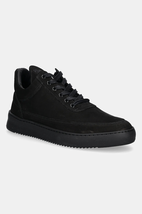 Filling Pieces sneakersy nubukowe Low Top Ripple Nubuck nubuk czarny 25122841847
