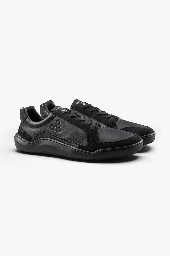 Vivobarefoot sneakers din piele GOBI II PREMIUM LEATHER 309660 negru SS26