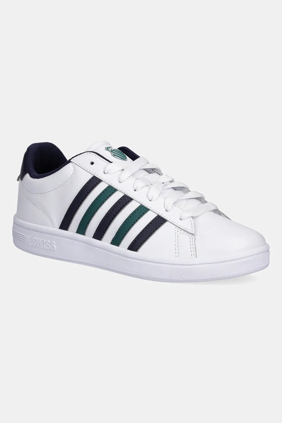 K-Swiss sneakers COURT TIEBREAK II pelle rivestita bianco 04413.984.M