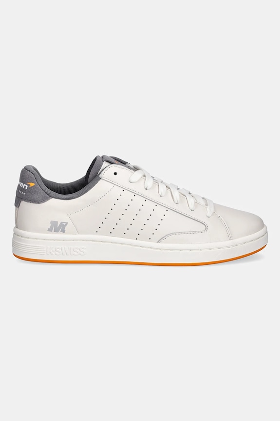 K-Swiss sneakers in pelle LOZAN KLUB X MCLAREN 04415.104.M bianco SS25