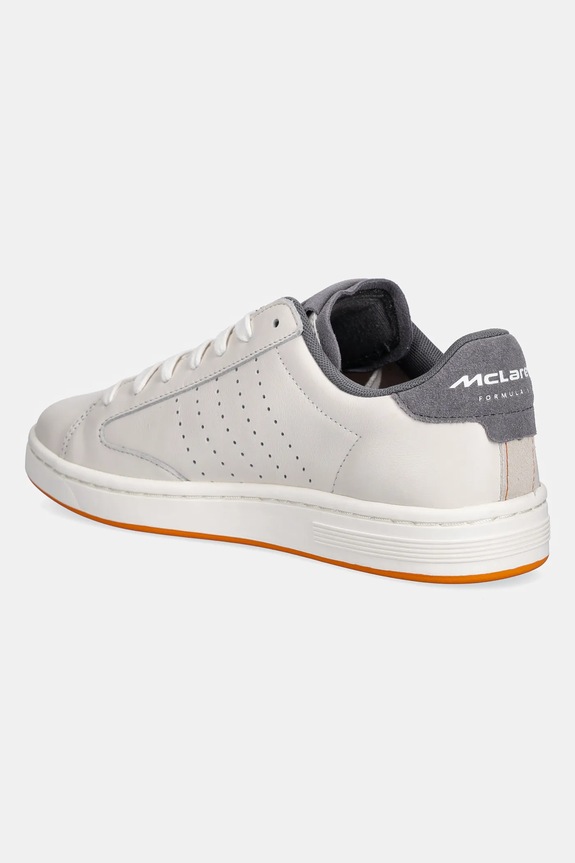 Scarpe K-Swiss sneakers in pelle LOZAN KLUB X MCLAREN 04415.104.M bianco
