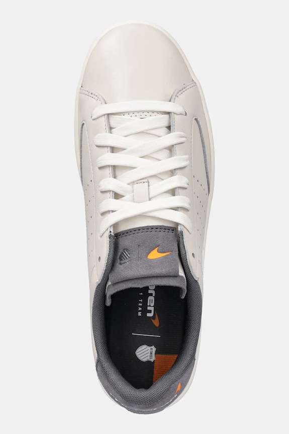 K-Swiss sneakers in pelle LOZAN KLUB X MCLAREN bianco 04415.104.M
