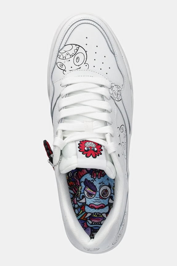 Kožne tenisice Skechers KOOPA bijela 183503