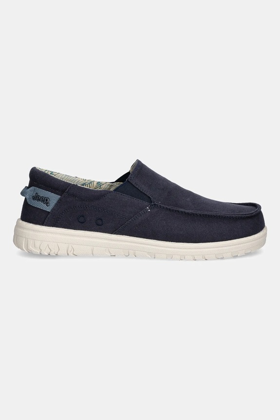 Πάνινα παπούτσια Jeep SAMOA SLIP ON CVS JM51033A σκούρο μπλε SS25