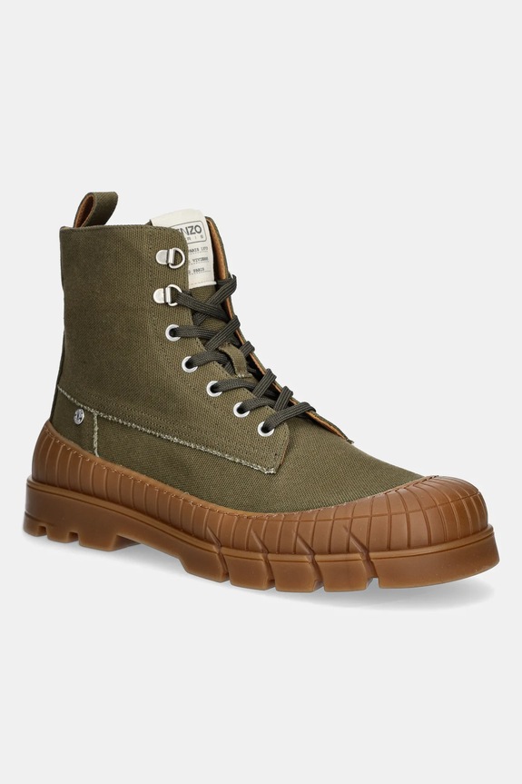 Kecky Kenzo Boot textilní zelená FF55BT720F52.50