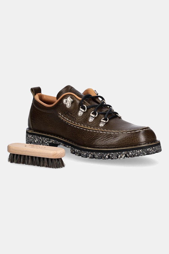 Kožne tenisice Fracap Shoes M61 zelena