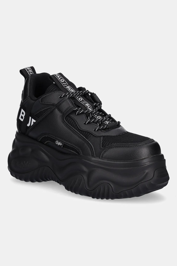 Buffalo scarpe Blader Matcha Bs tessile nero 1410090.BLK