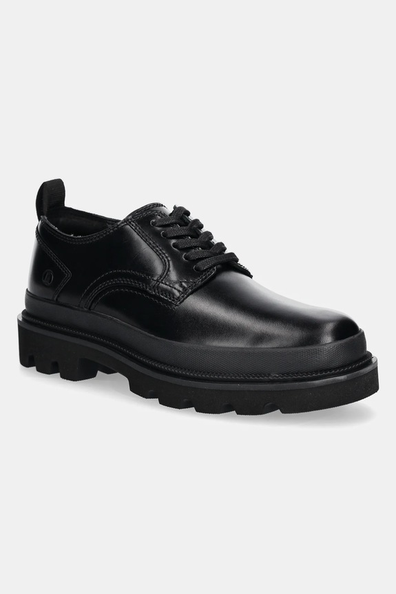 Clarks Originals leather shoes Badell Lace casual black 26181137