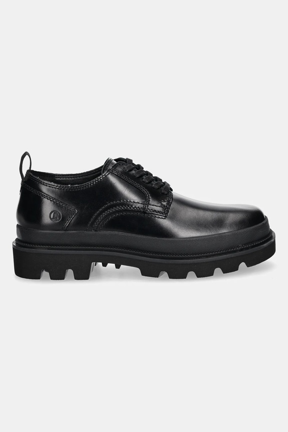 Clarks Originals leather shoes Badell Lace 26181137 black SS25