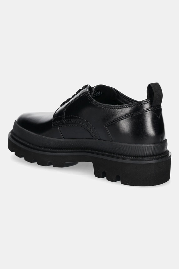 Shoes Clarks Originals leather shoes Badell Lace 26181137 black