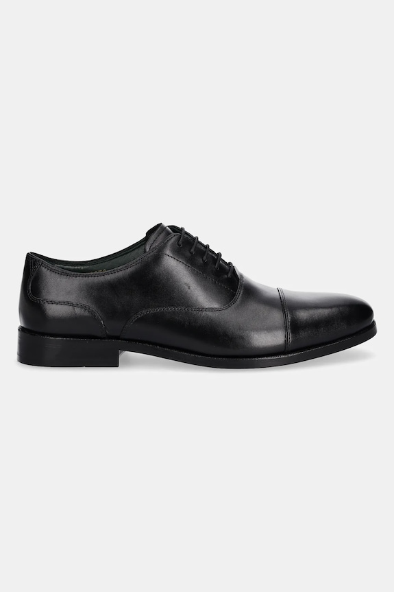 Clarks Originals leather shoes CraftJames Cap 26178572 black SS25