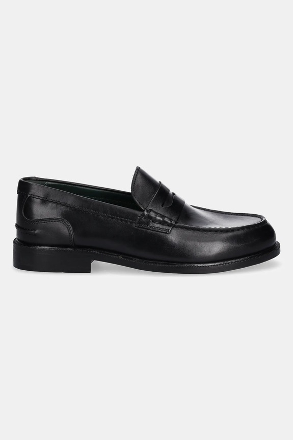Kožené mokasíny Clarks Originals CraftJames Lo 26178569 černá AA00