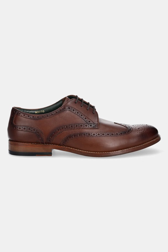 Clarks Originals leather shoes CraftJames Tip 26178563 brown SS25