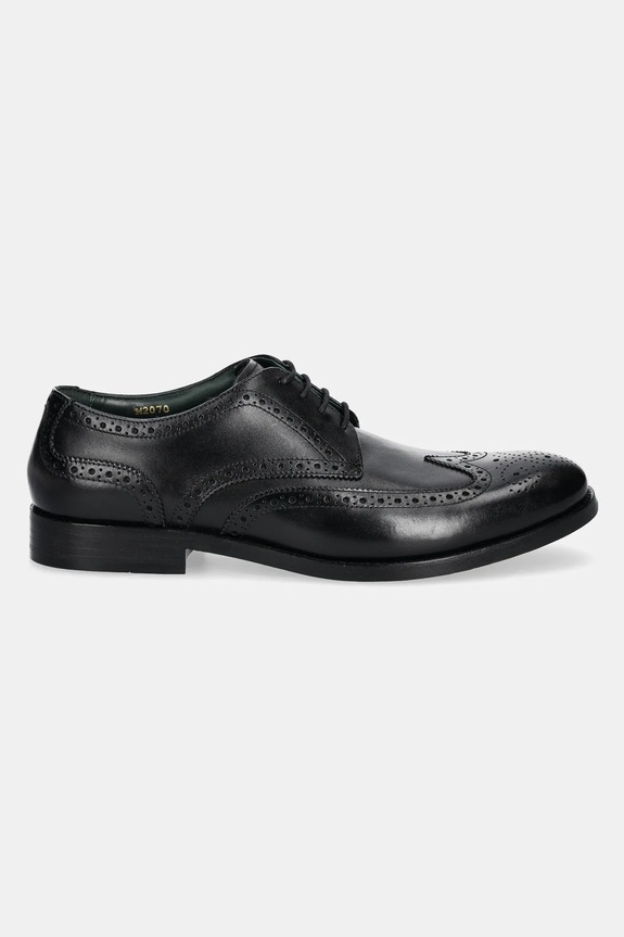 Clarks Originals leather shoes CraftJames Tip 26178562 black SS25