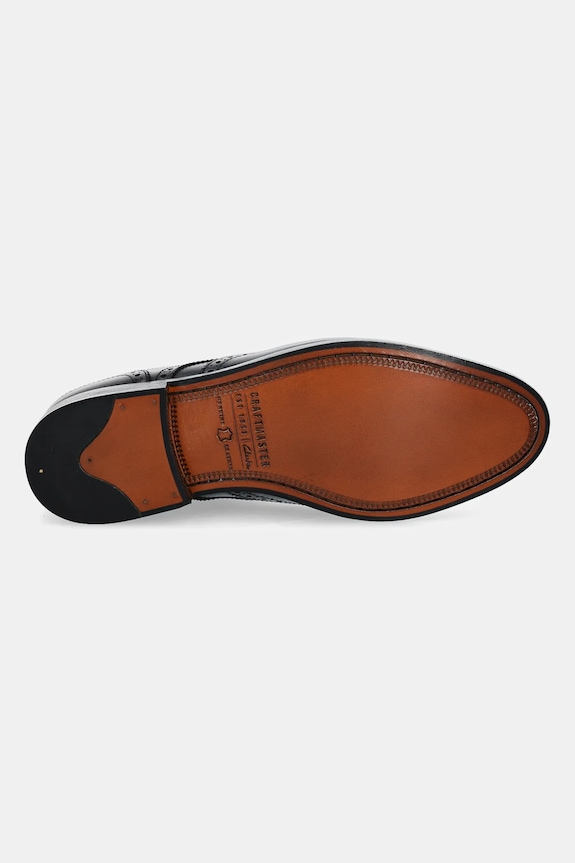 Clarks Originals leather shoes CraftJames Tip 26178562 black