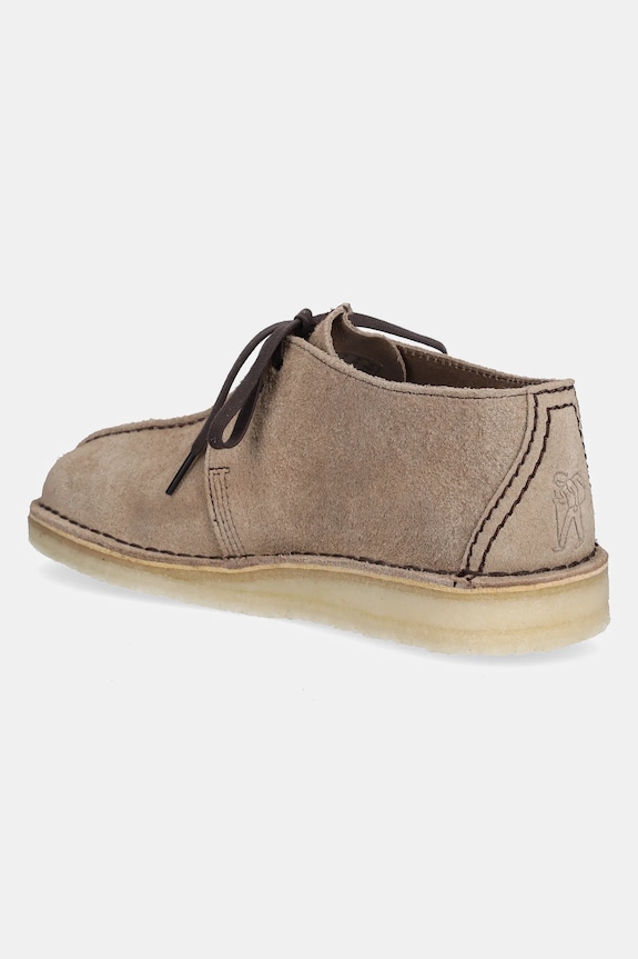 Boty Semišové mokasíny Clarks Originals Desert Trek 26180650 béžová