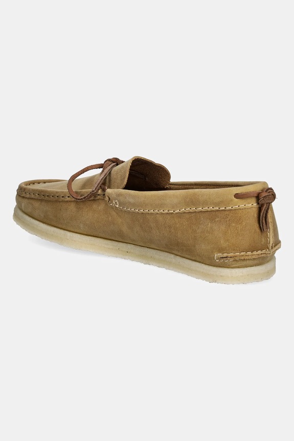 Shoes Clarks Originals leather loafers Godney Mocc 26180762 green