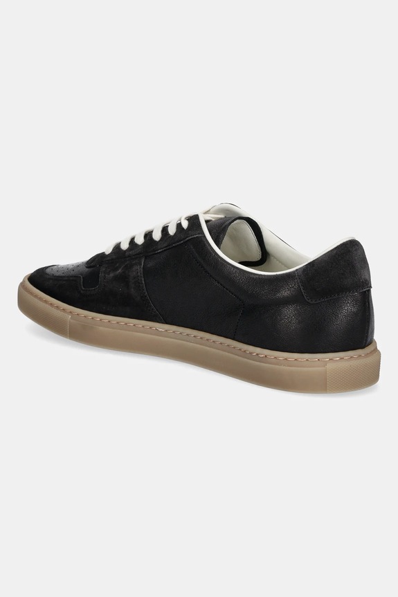 Shoes Common Projects leather sneakers Ball Duo Slim 2484.7547 black