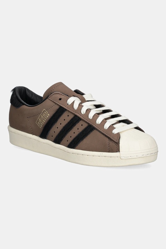 adidas Originals sneakersy nubukowe SupeRStar Vintage nubuk brązowy JI0319