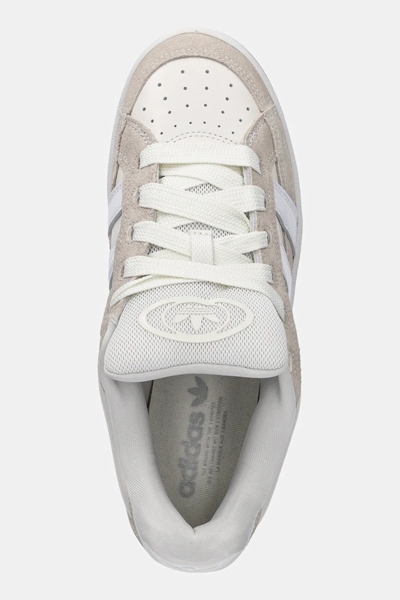 Usnjene superge adidas Originals Campus 00S Beta bež JI3159