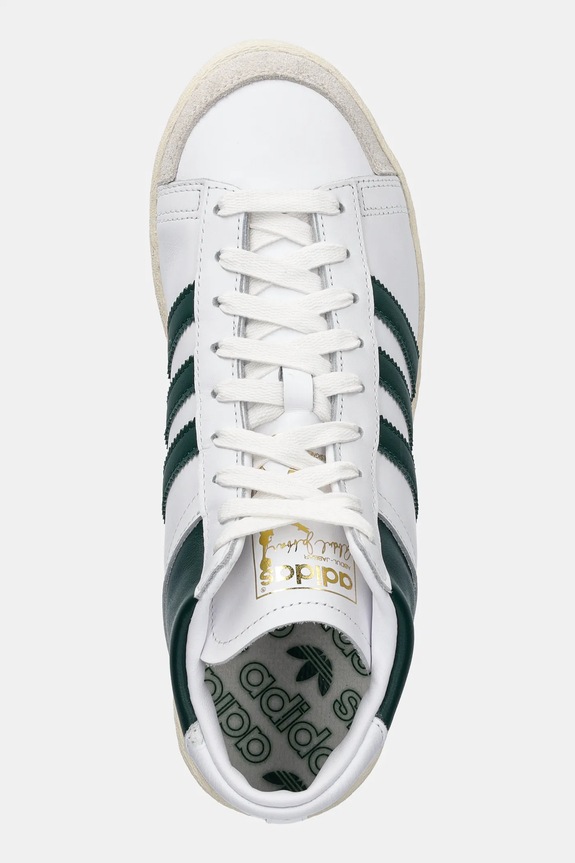 adidas Originals sneakers din piele Jabbar HI alb JI3444