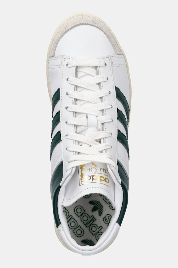 Кожени маратонки adidas Originals Jabbar HI бял JI3444